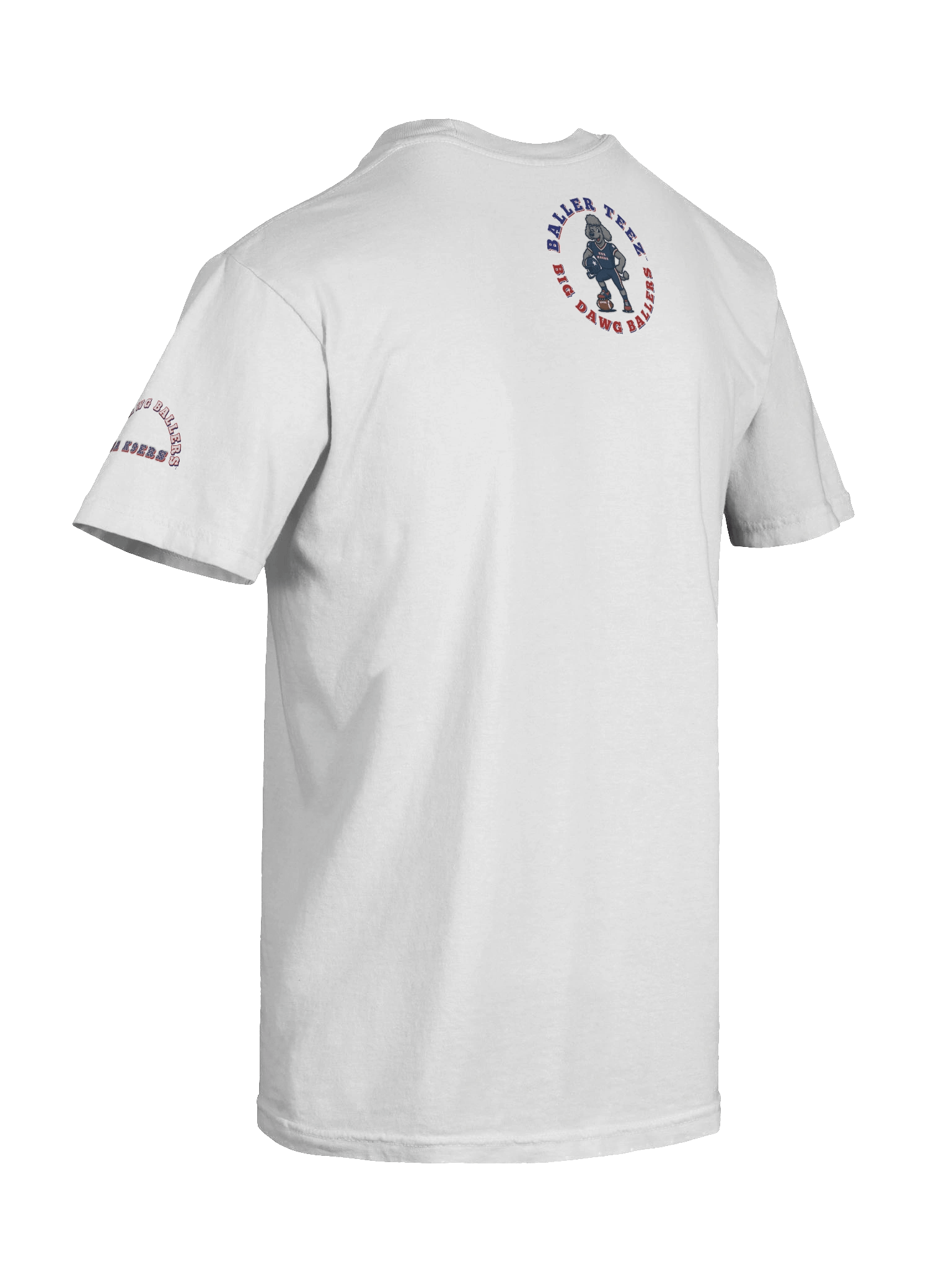 Unisex Heavyweight T-Shirt Gray Poodle USA K9ERS product image (2)
