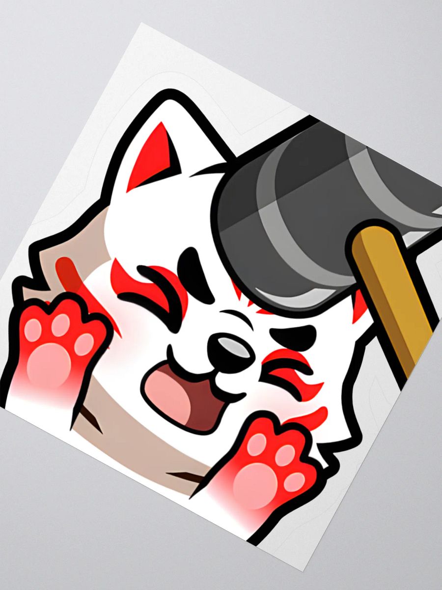 Niko Hammer Bonk Sticker product image (2)