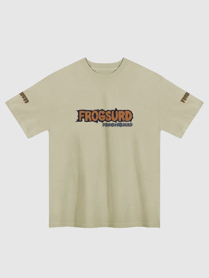 THE FROGSURD AS Colour Premium Oversized Faded T-Shirt Gildan Unisex Softstyle T-Shirt product image (4)