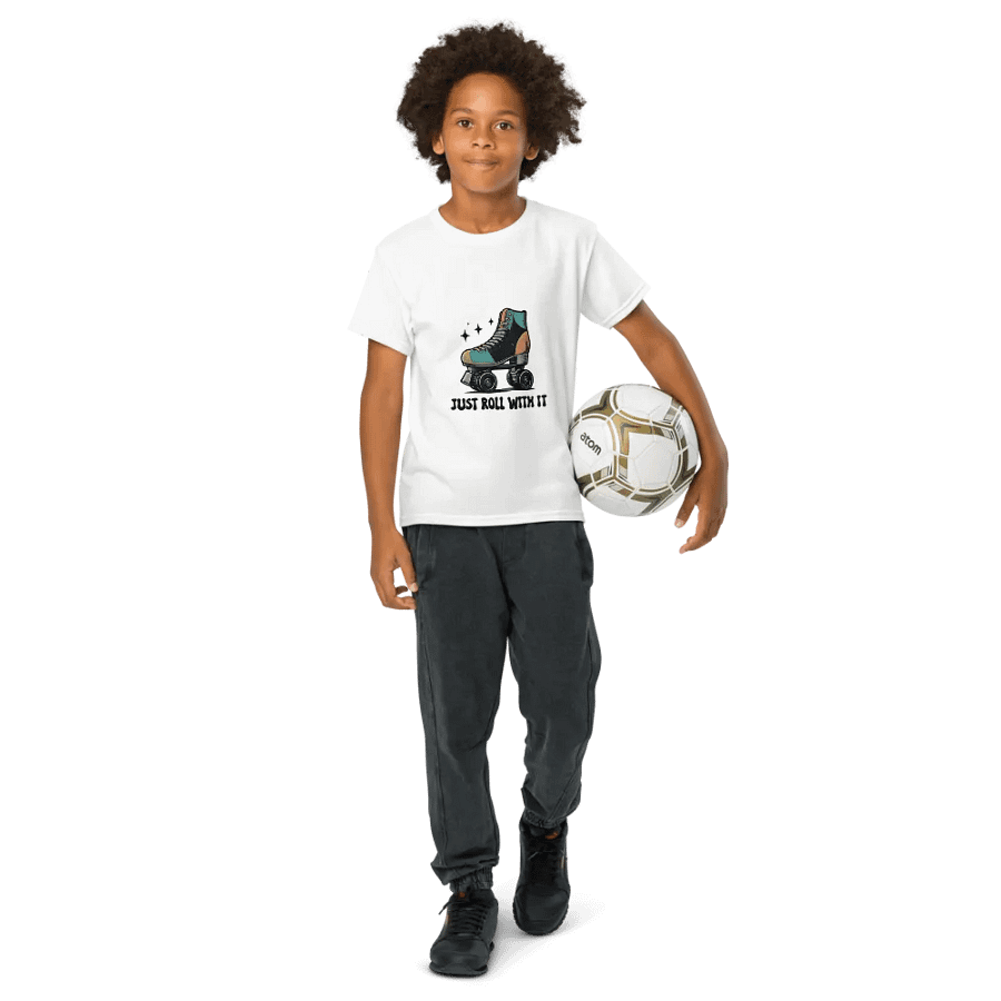 Patchwork Roller Skate Tee for Active Kids product image (8)