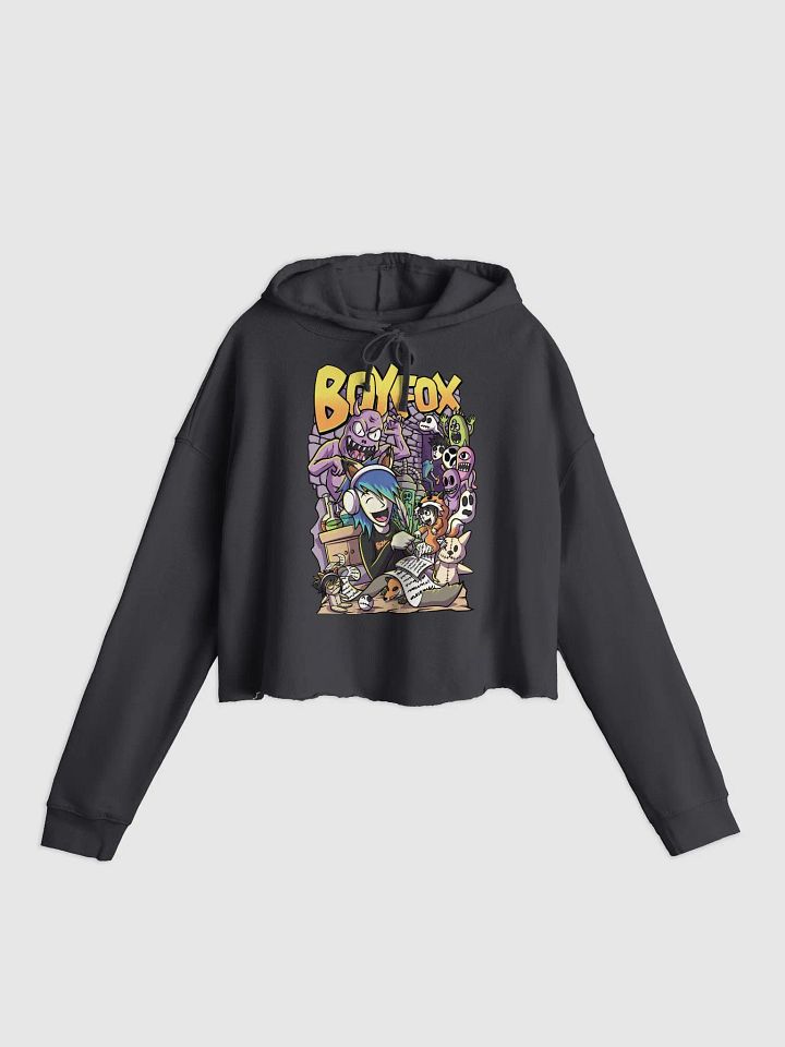 Crop Hoodie Fox Monsters product image (2)