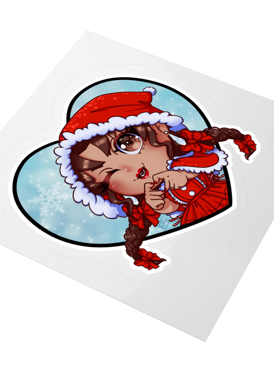 Holiday Wink Chibi Stickers product image (7)