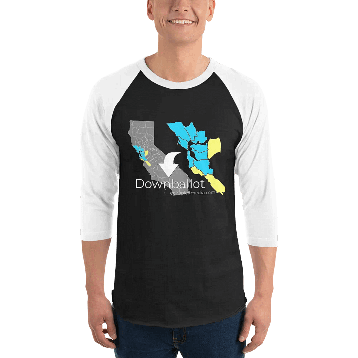 Downballot Baseball Style Tees - Dark Torso Colors product image (1)