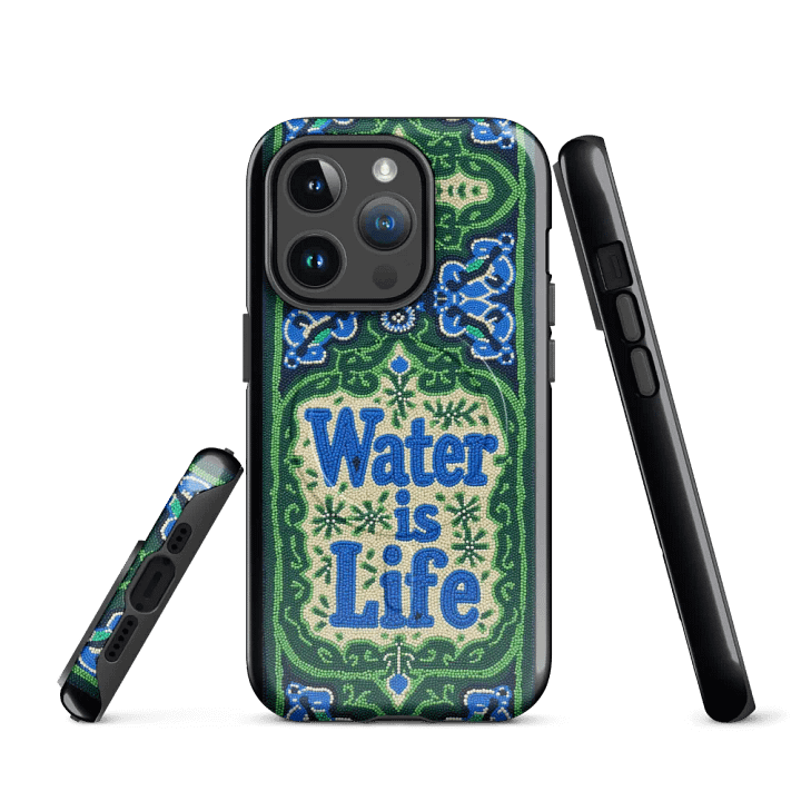 Water is Life Floral MagSafe® Tough Case product image (3)