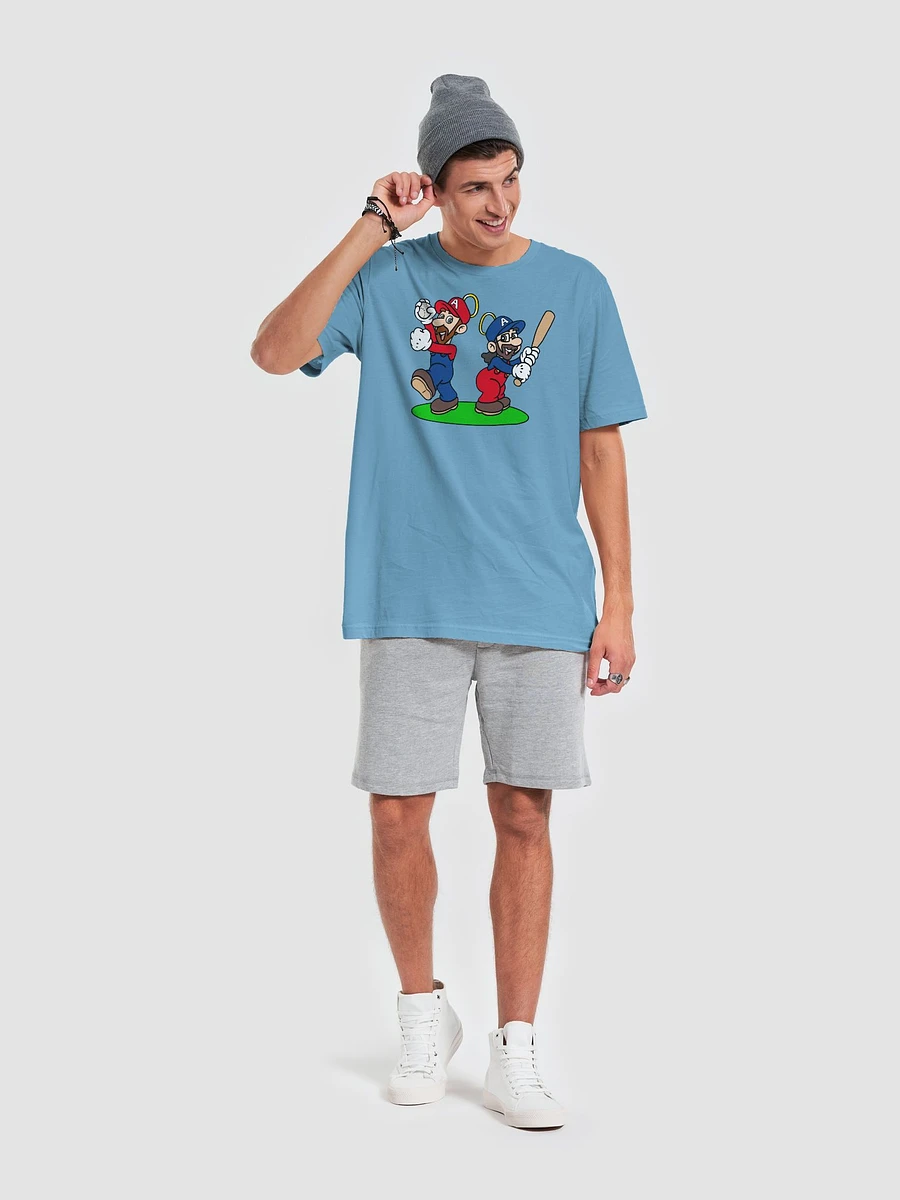Play Ball! - Super Halo Bros. Tee (Ocean Blue) product image (6)