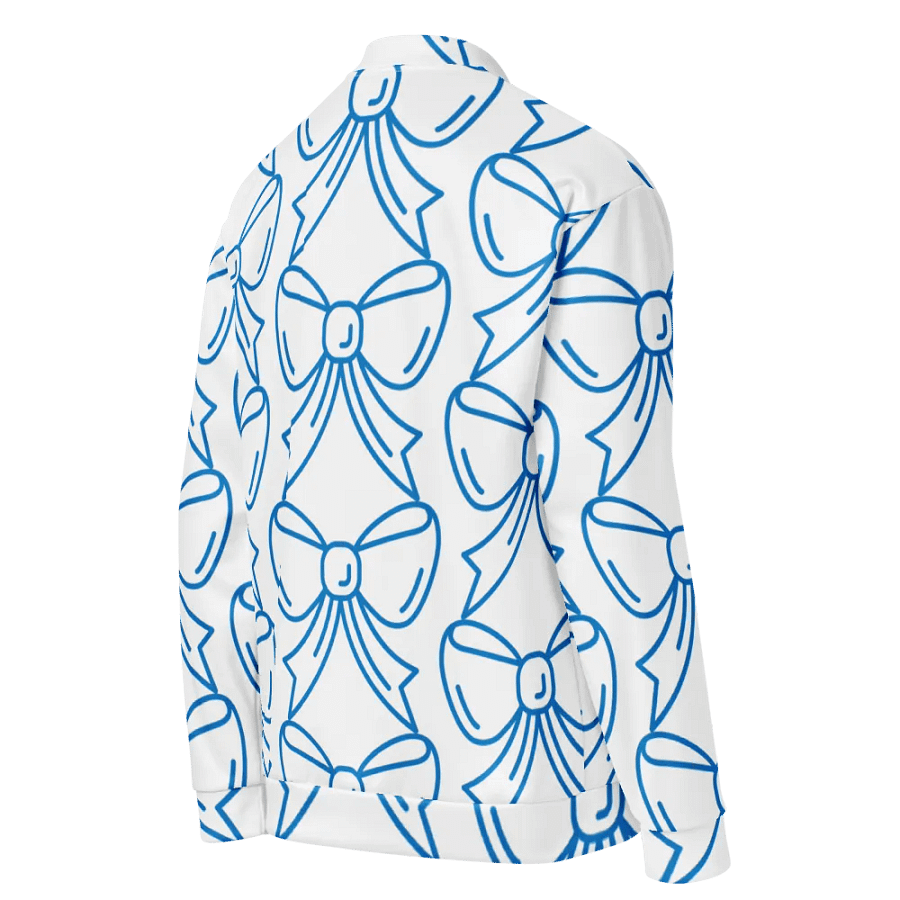 Blue Bow Extravaganza Bomber Jacket product image (5)