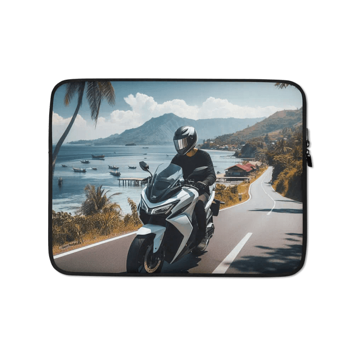 Tropical Ride Laptop Sleeve | Ai Design product image (1)