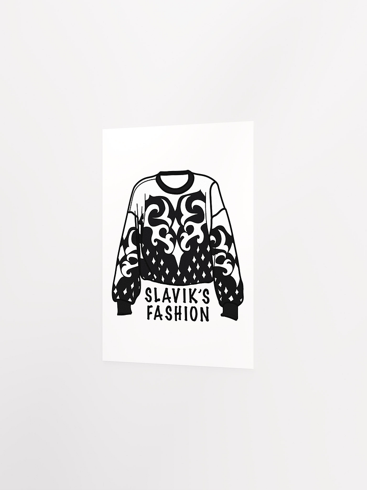 Poster 'Slavik's Fashion Sweater' product image (2)