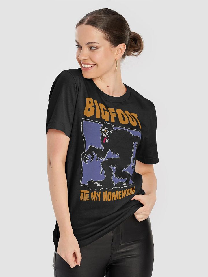 Bigfoot Ate My Homework T-shirt product image (2)
