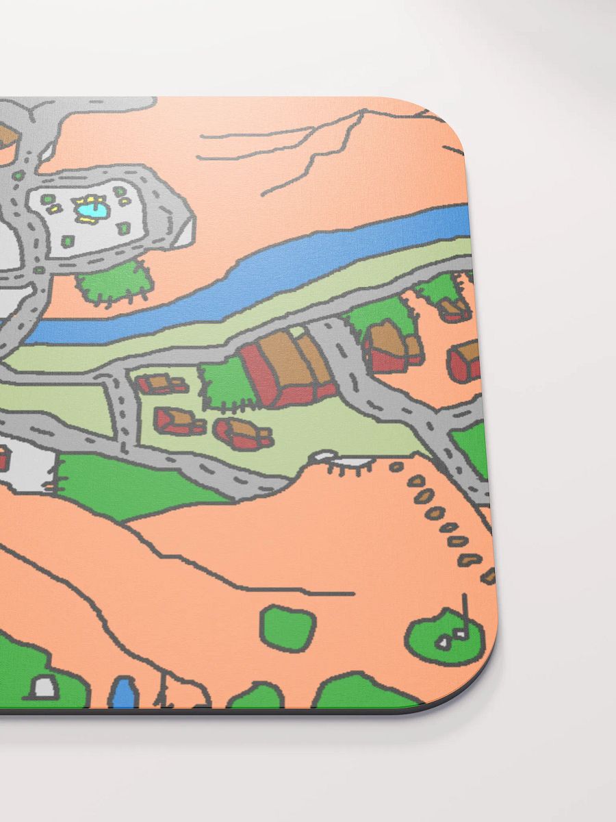 Town Map on a Mouse Pad product image (5)