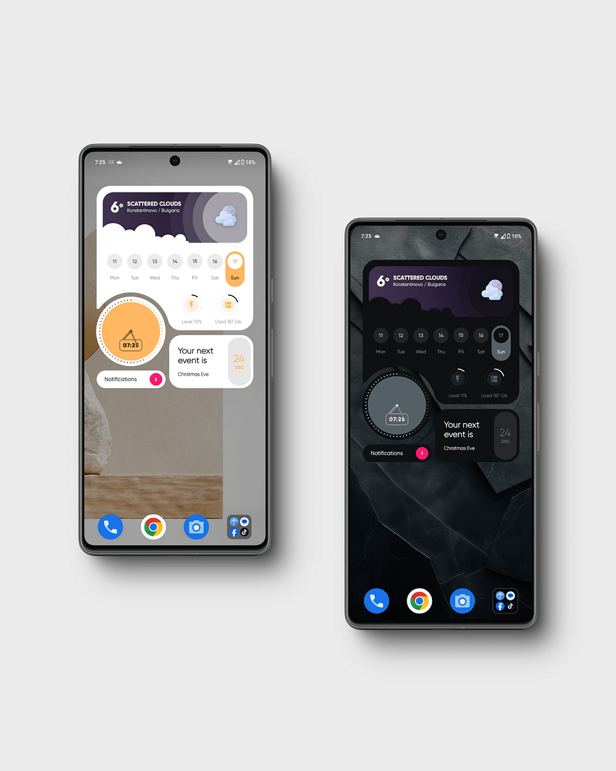 Glimpse - Android KWGT Widget product image (4)