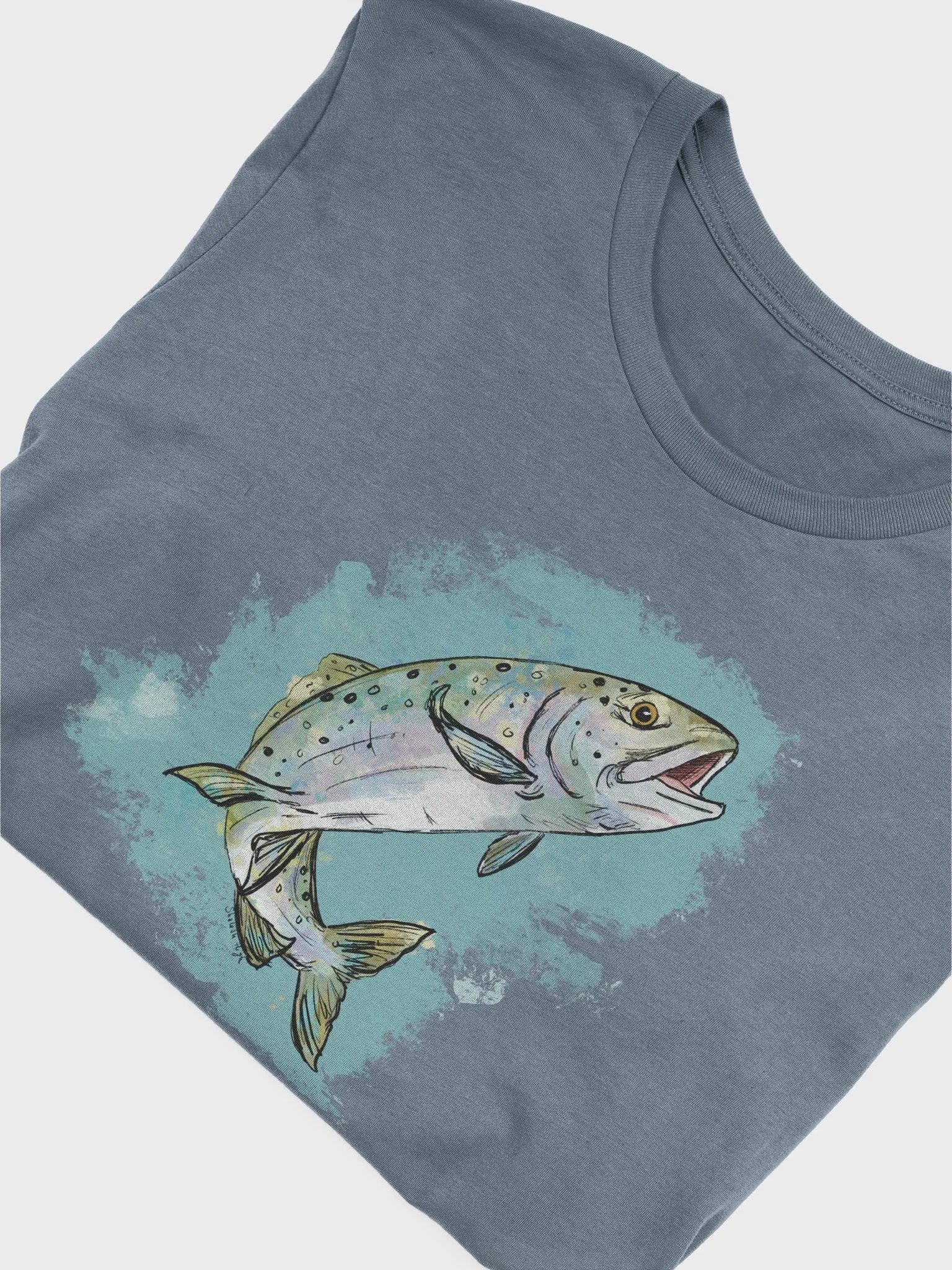 Rainbow Trout Graphic T-Shirt product image (2)