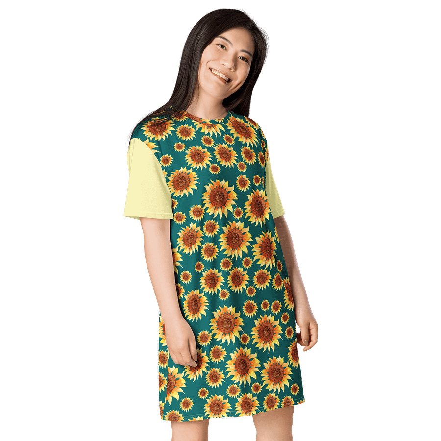 Sunflower Oversized T-Shirt Dress product image (5)