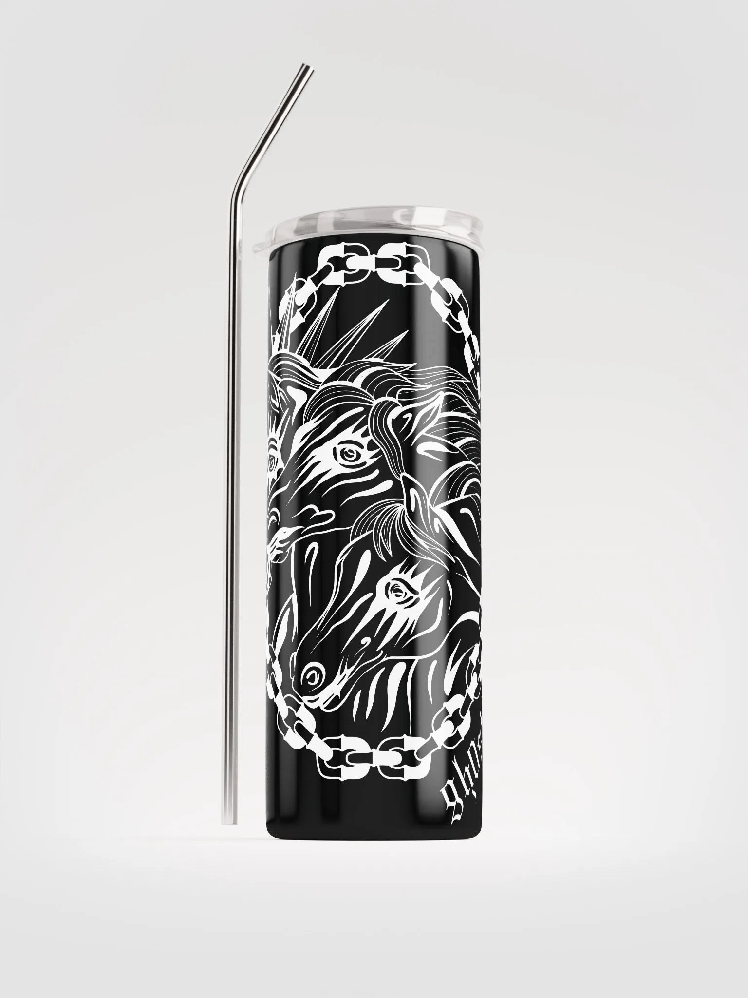 Yeehawnted Horses Tumbler product image (1)