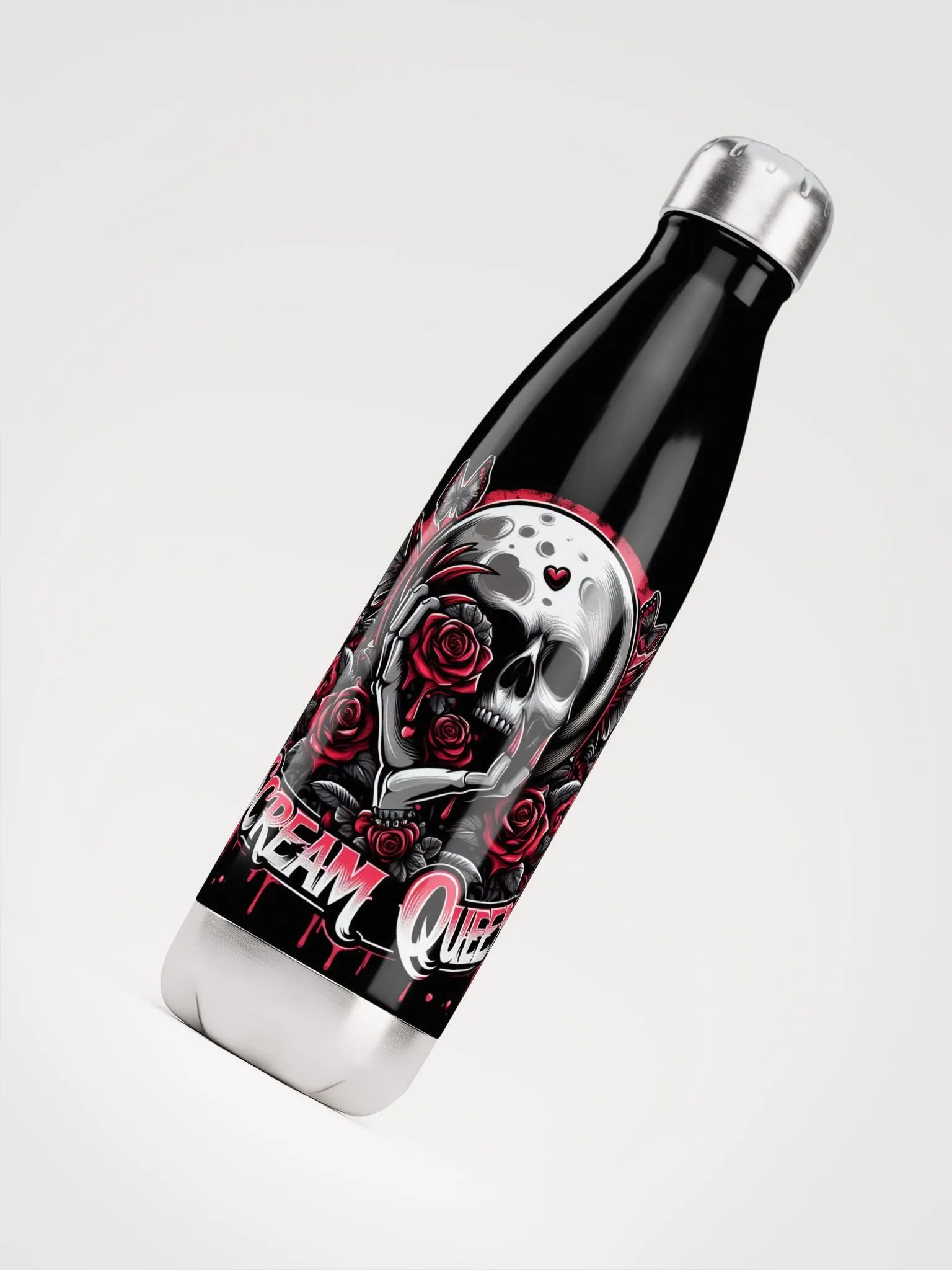 Gothic Scream Queen Stainless Steel Water Bottle product image (8)