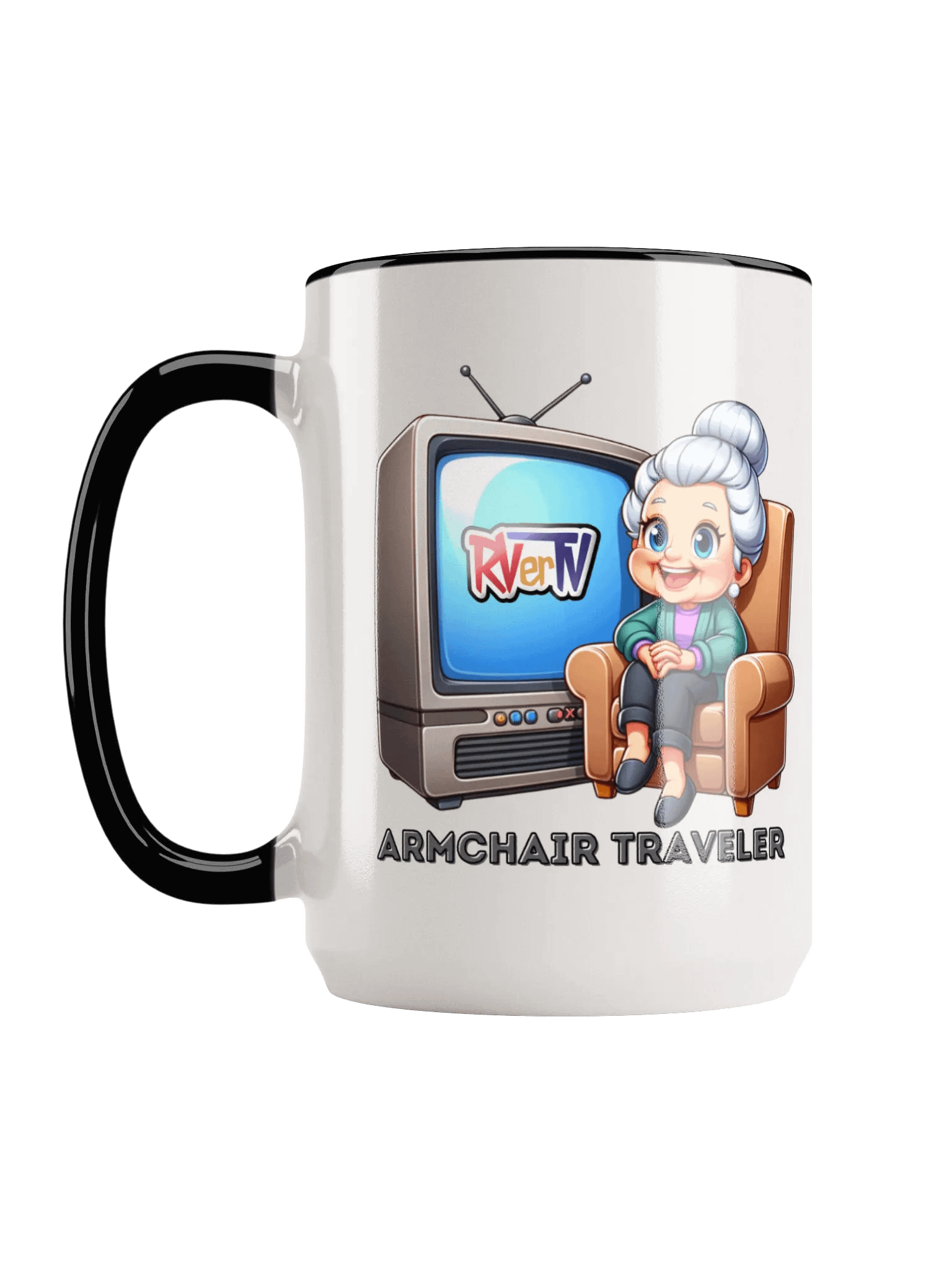 Armchair Traveler Grannie - Coffee Mug product image (3)