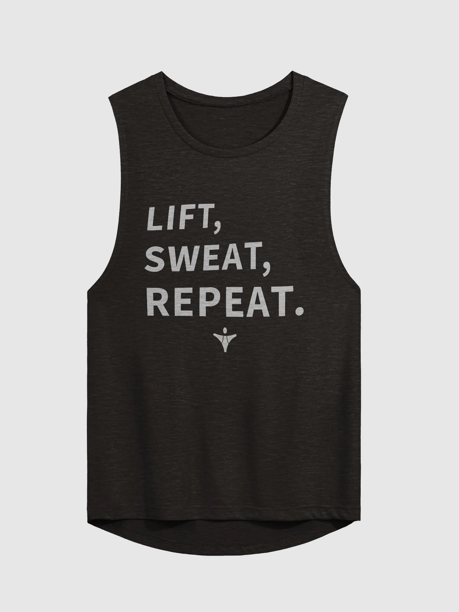 LIFT SWEAT REPEAT | Muscle Tank (Light Text) product image (1)