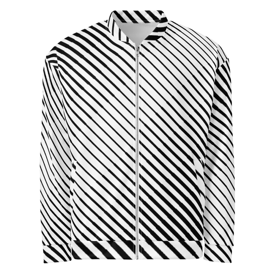 Customizable Monochrome Bomber Jacket product image (6)