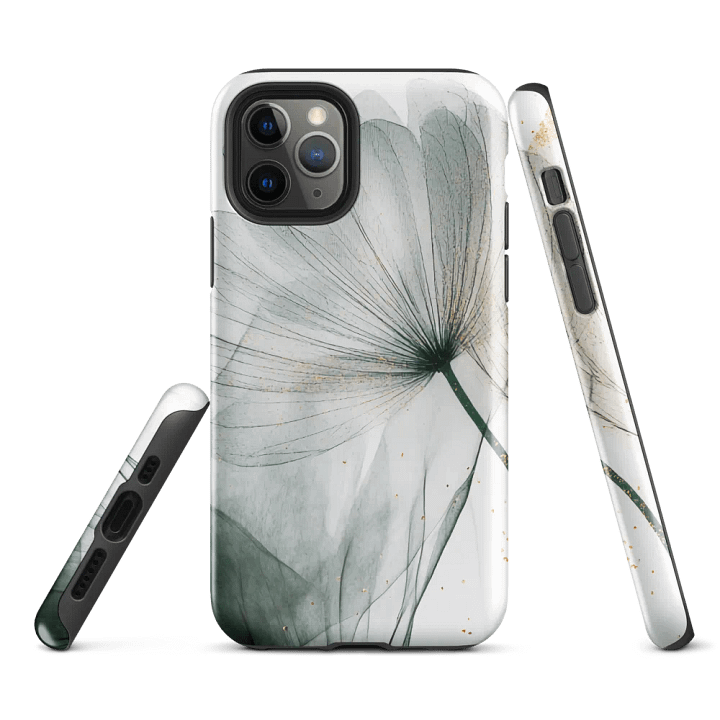 Smoky flower iPhone® Tough Case product image (2)