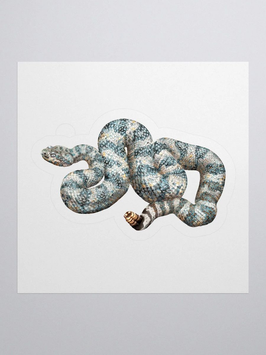 Die-Cut Sticker – Speckled Rattlesnake (Blue) product image (1)