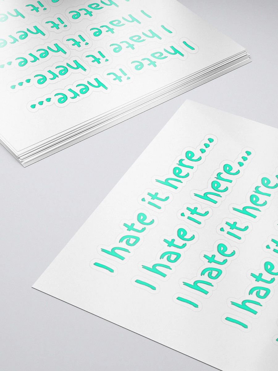 I hate it here stickers product image (5)