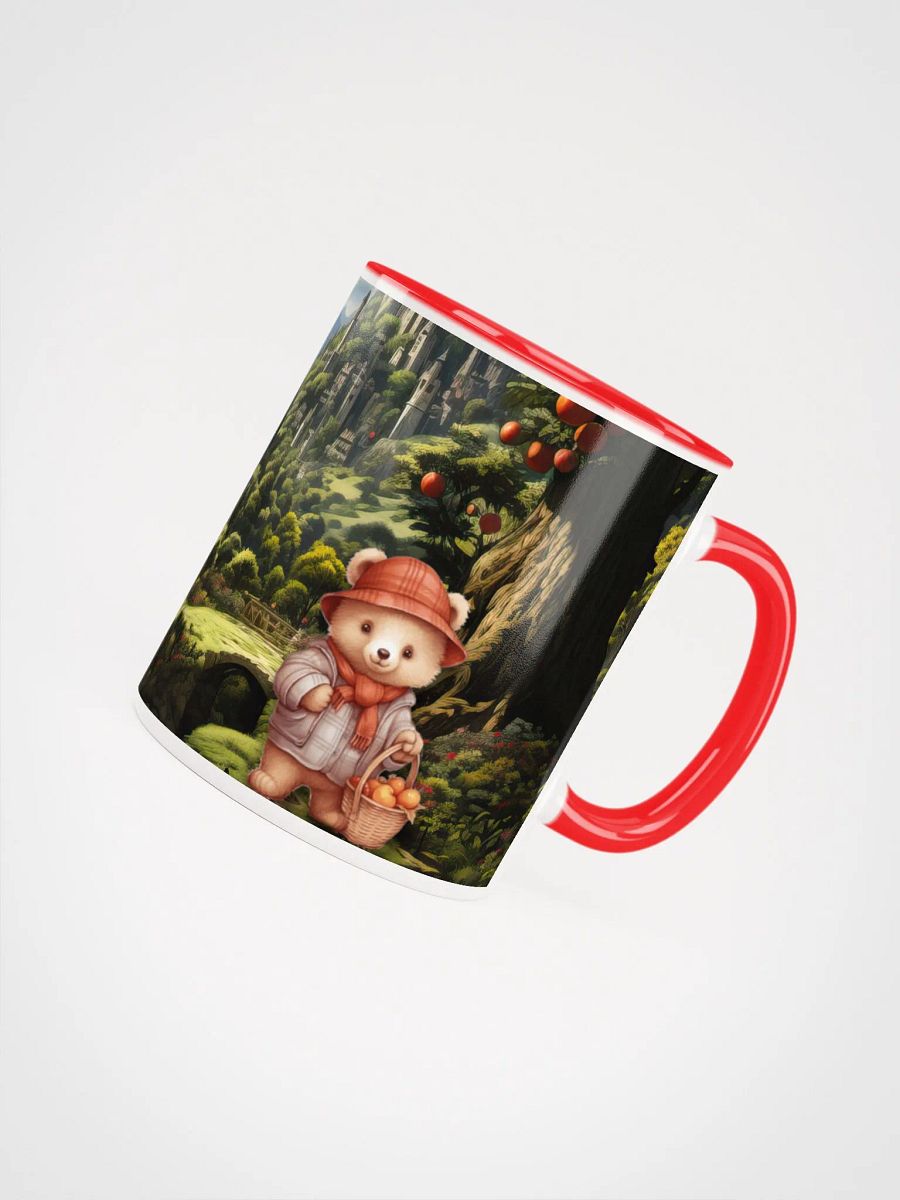 The Enchanted Orchard: A Bear's Harvest Ceramic Mug | Magical Woodland Drinkware product image (4)