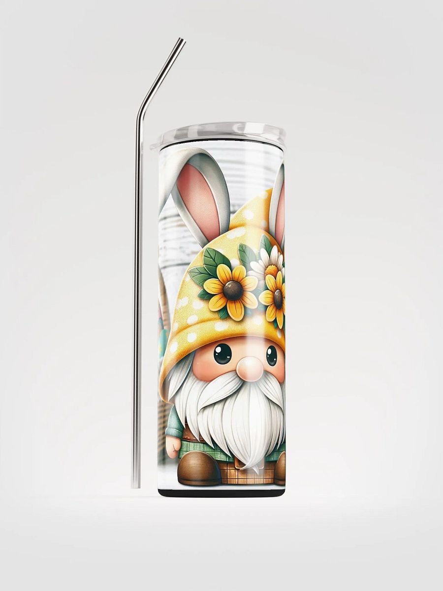 Bunny Hat Gnome Stainless Steel Tumbler product image (2)