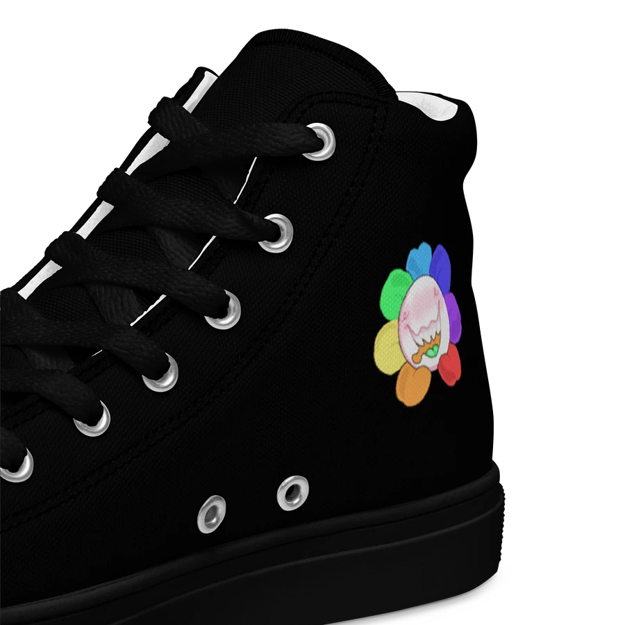 Black Flower Sneakers product image (34)