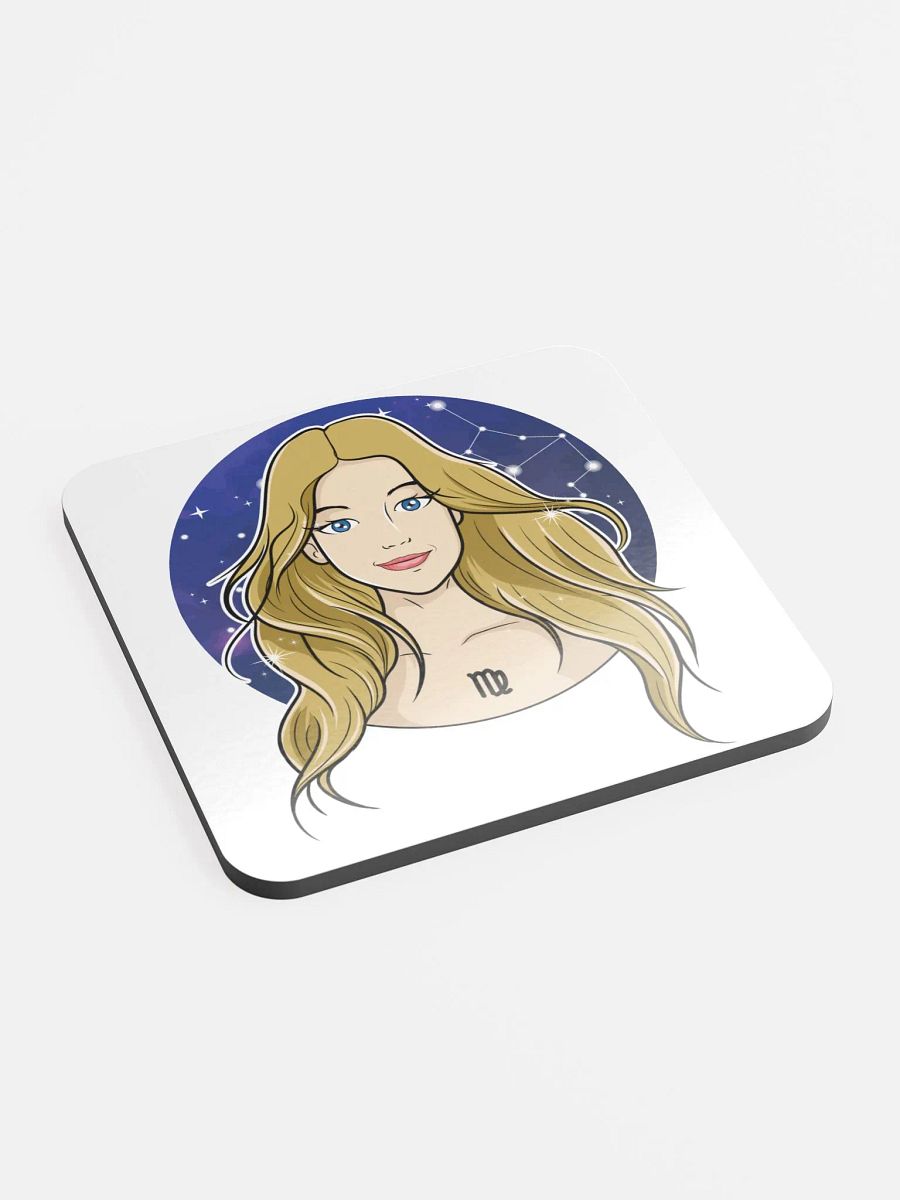Virgo Constellation Cork Coaster Set product image (2)