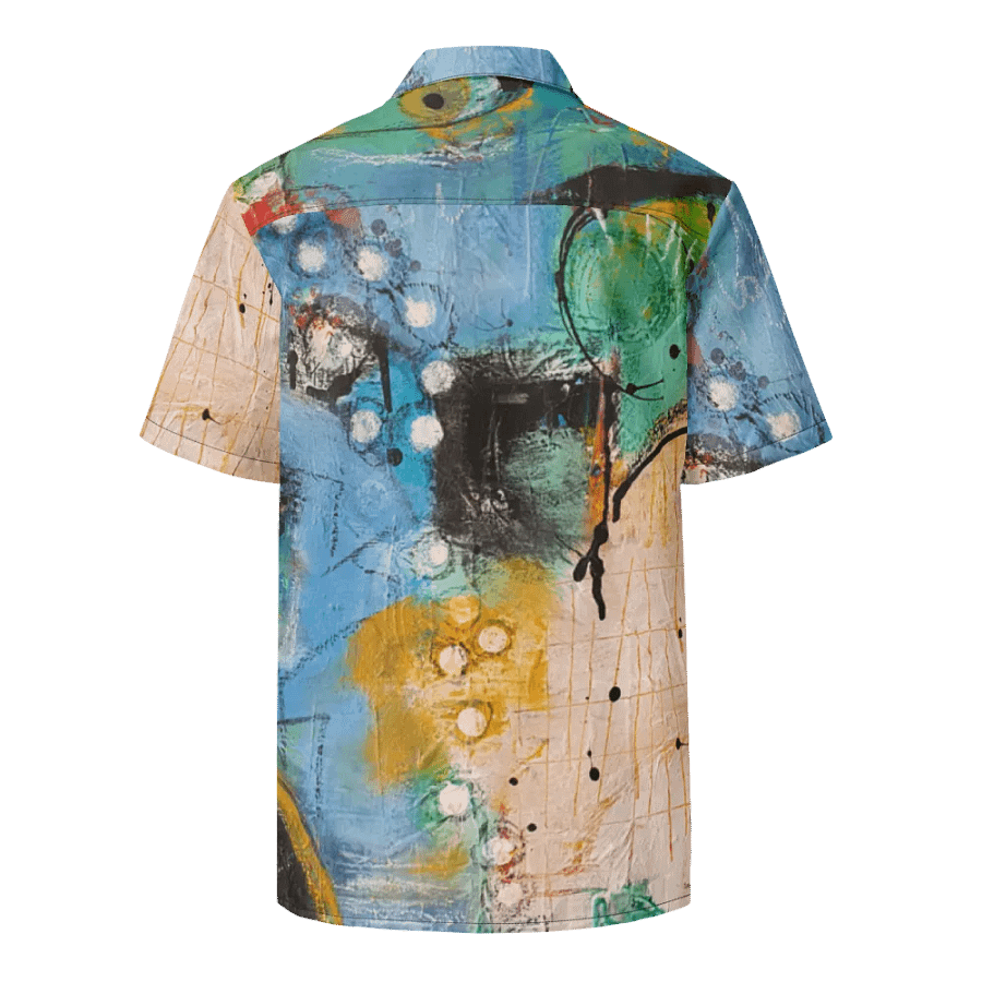 original painting abstract, by b.reters printed on hawaian shirt product image (8)