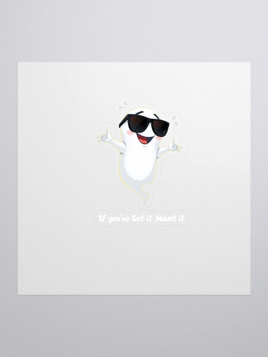 Spooky Happy Ghost Stickers product image (1)