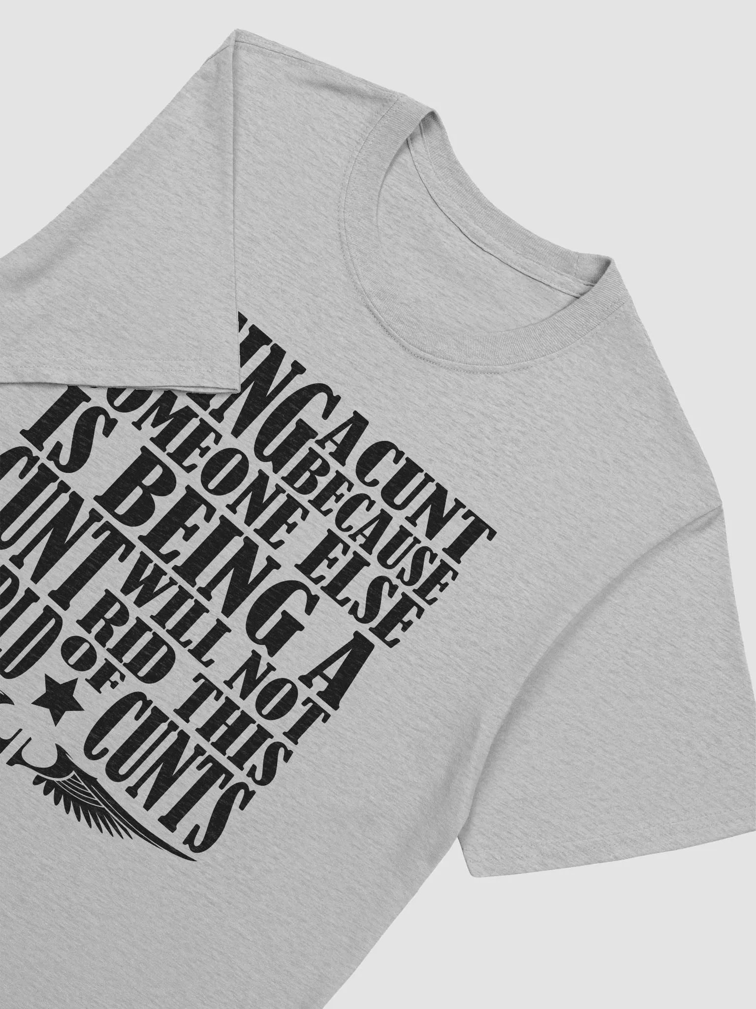 Stop Being A Cunt - Black Lettering - Gildan Unisex Softstyle T-Shirt product image (2)