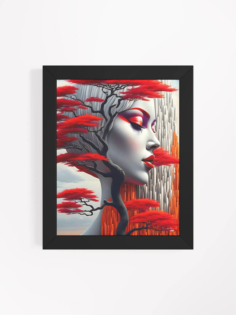 The Colorful Woman of Dreams: Bring Surreal Art to Your Home with This Framed Wall Painting product image (52)