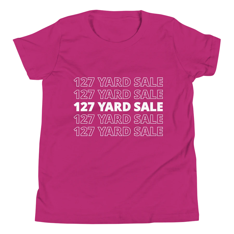 127 Yard Sale (2024) - Bella+Canvas Youth Short Sleeve T-Shirt product image (115)