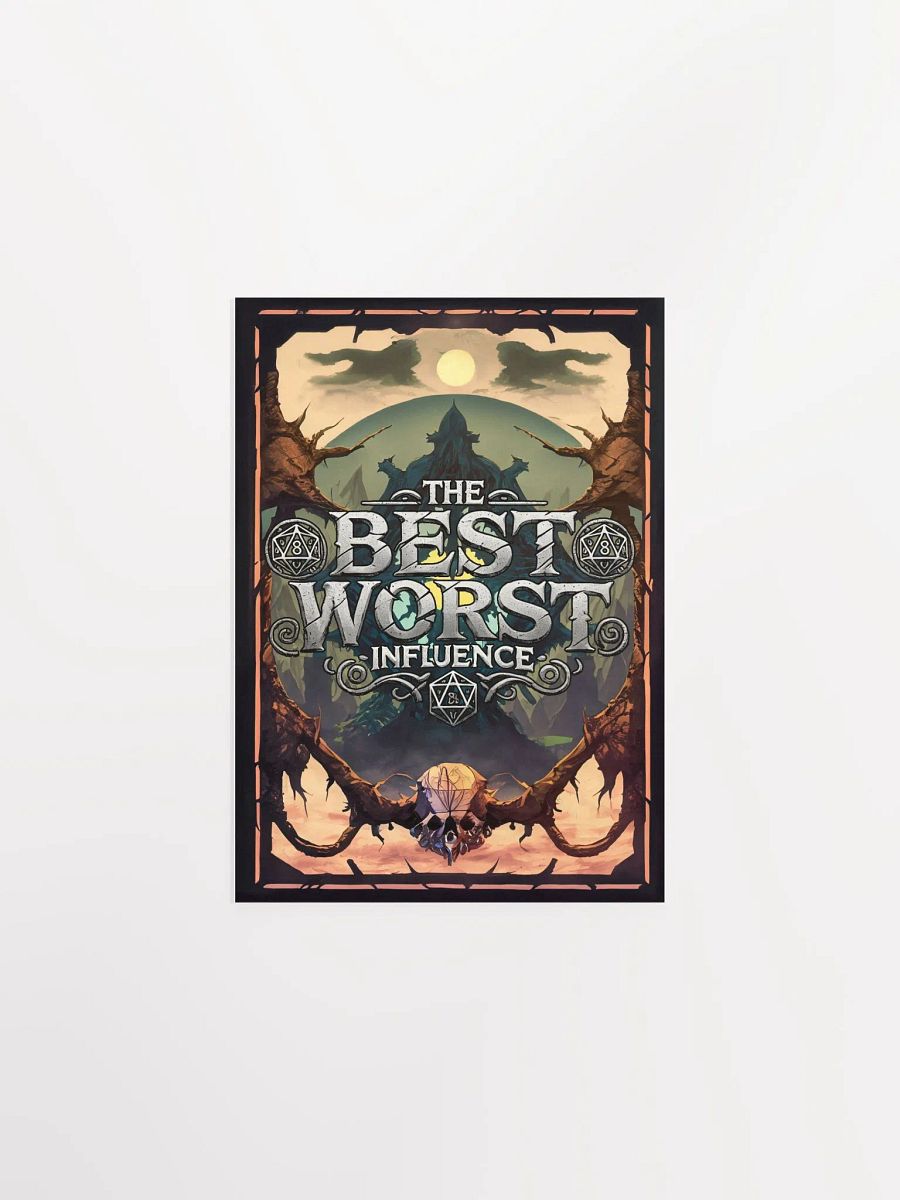 The Best, Worst Influence Poster product image (1)