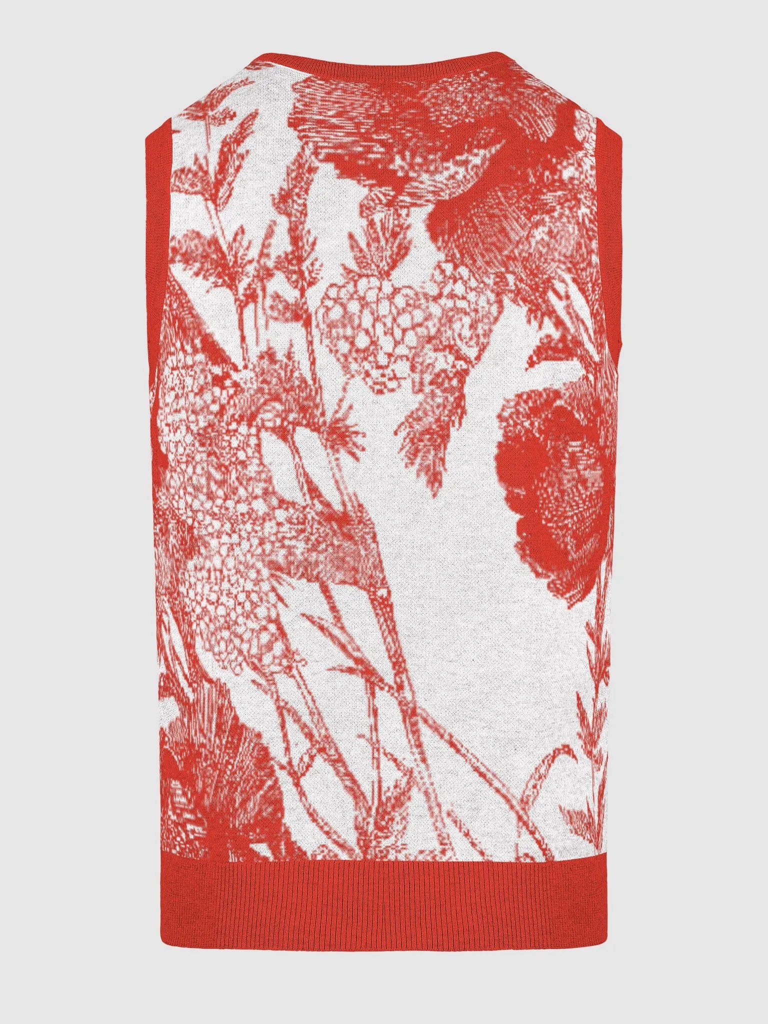 Floral Verve Knitted Vest product image (5)