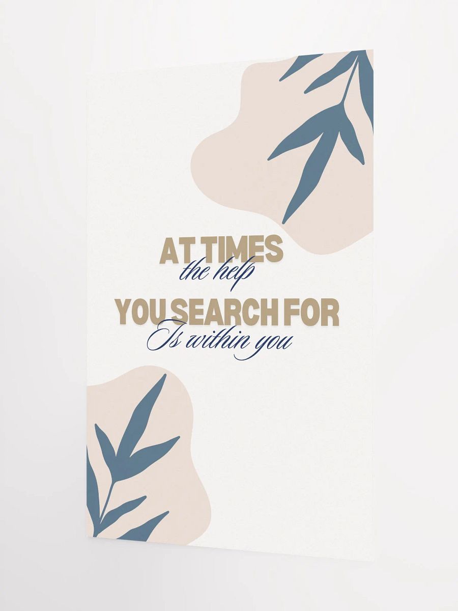 Within You - Inspirational Matte Poster product image (3)