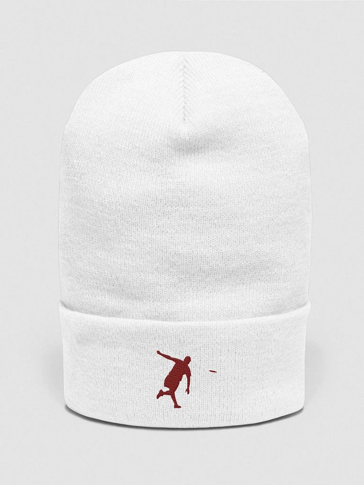 Clean Disc Golfer Beanie (red logo) product image (2)