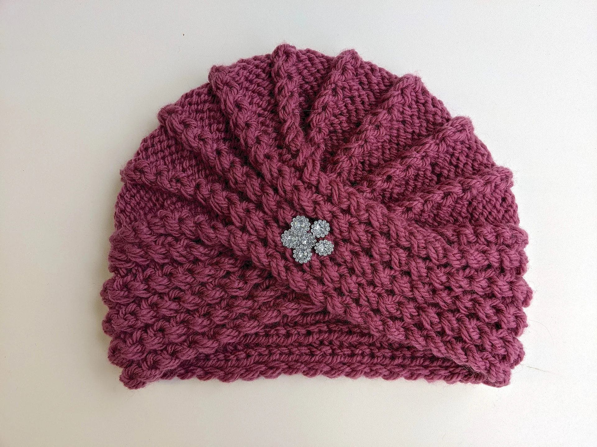 Knit Turban Hat Pattern product image (7)