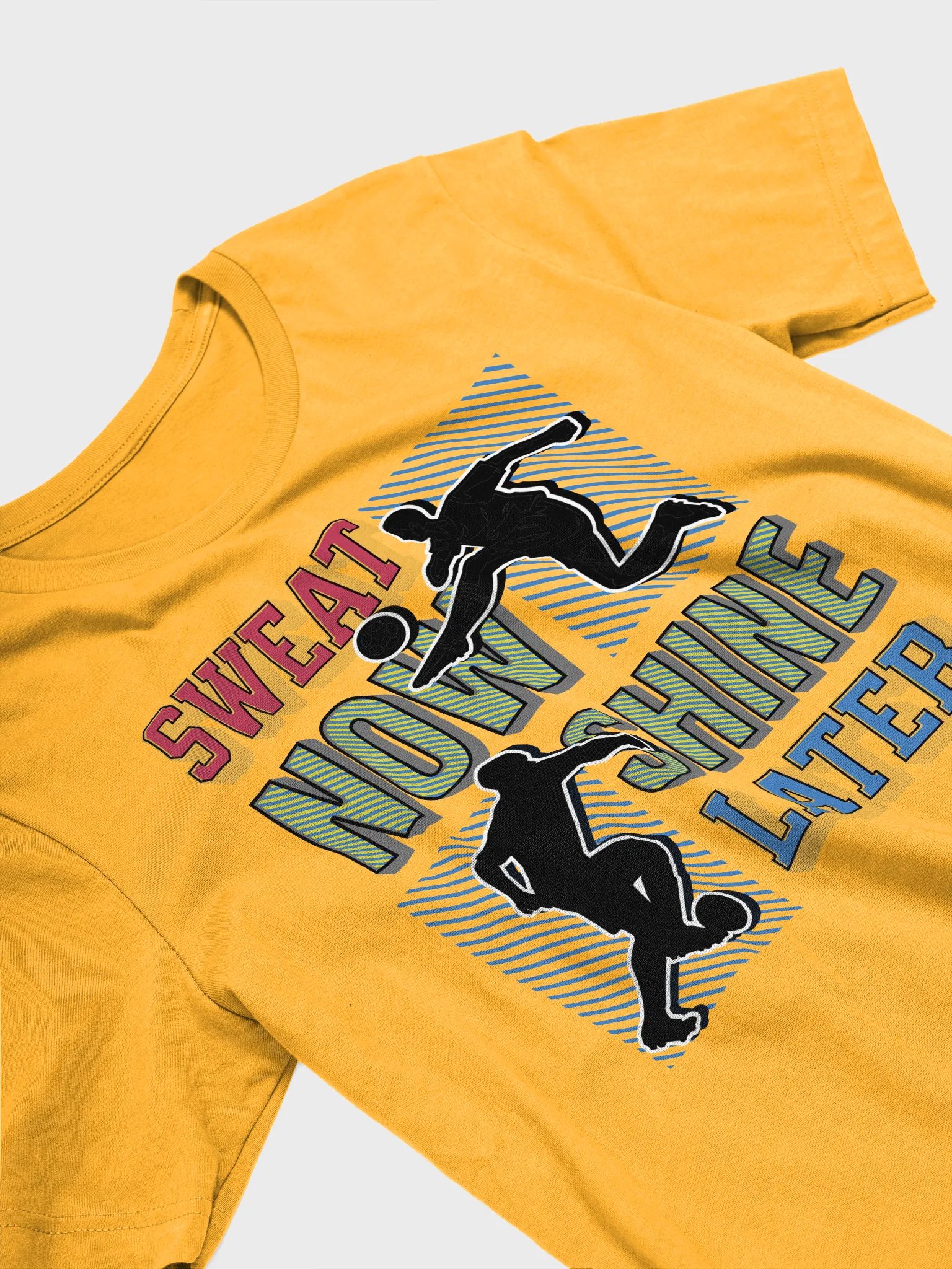 Sweat Now Shine Later Soccer Iconic Softness T-Shirt product image (2)