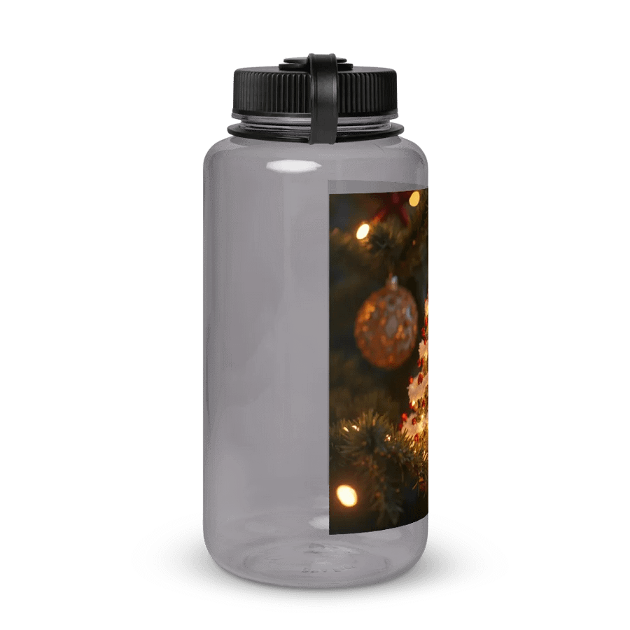 Festive Tree Ornament Water Bottle product image (4)