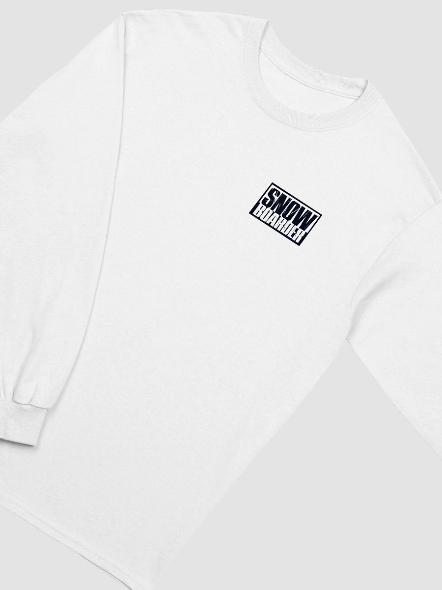 Snowboarder Logo | Long Sleeve Crew T-Shirt (Light) product image (5)