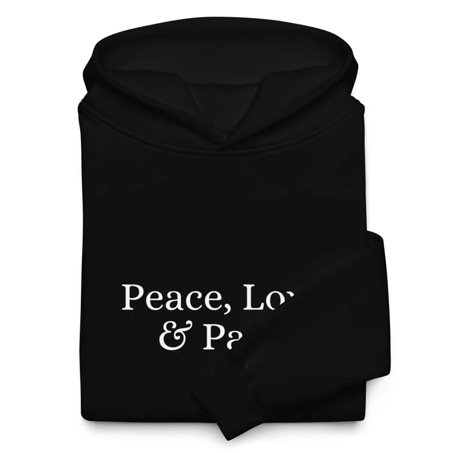 Peace, Love and Paris Unisex Oversized Hoodie product image (10)