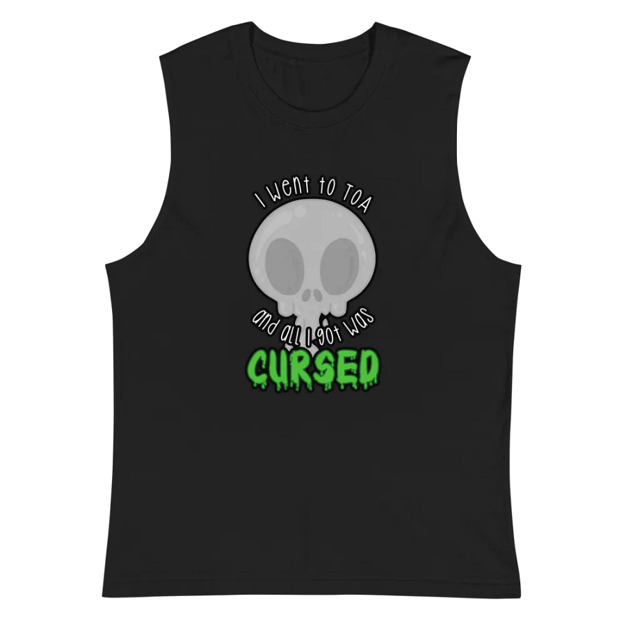 All I Got Was Cursed - Priest - Men's Style Muscle Tank product image (2)