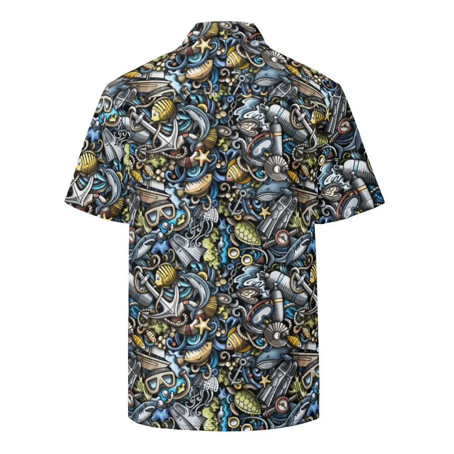 Deep Sea Explorer Hawaiian Shirt product image (5)