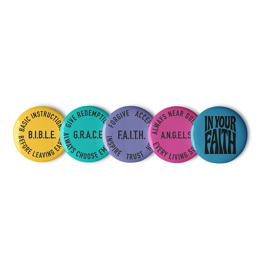 In Your Faith Pin Set product image (1)
