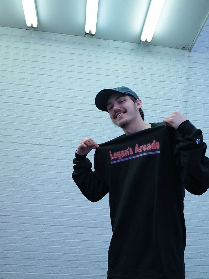 Logan's Arcade Premium Long Sleeve Tee product image (1)