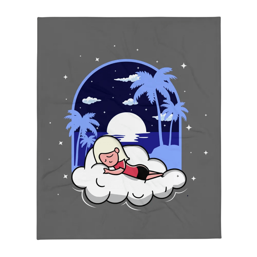 Cloudy Night Grey Throw product image (1)