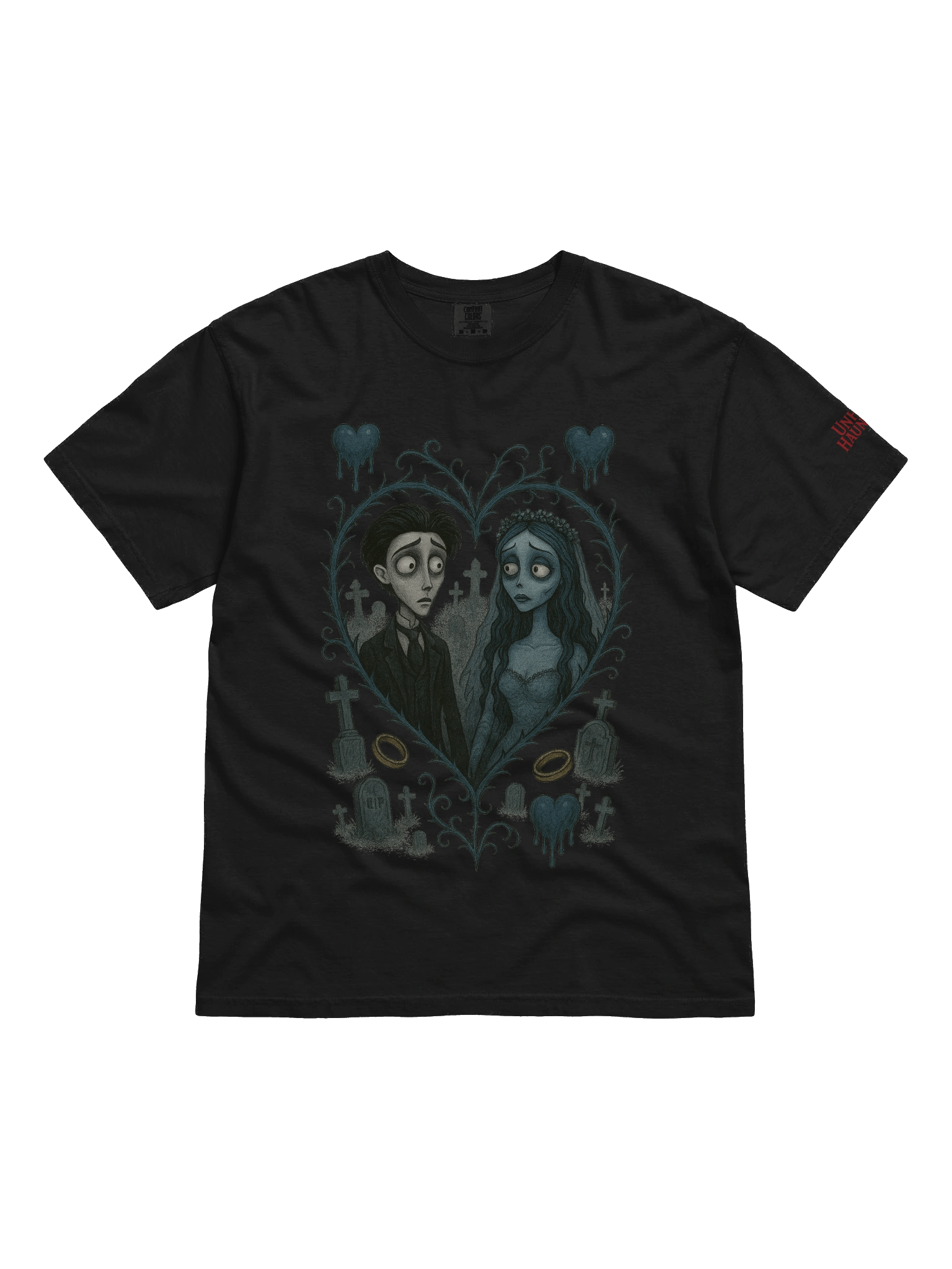 Corpse Bride Tim B Collection Black Tee product image (1)