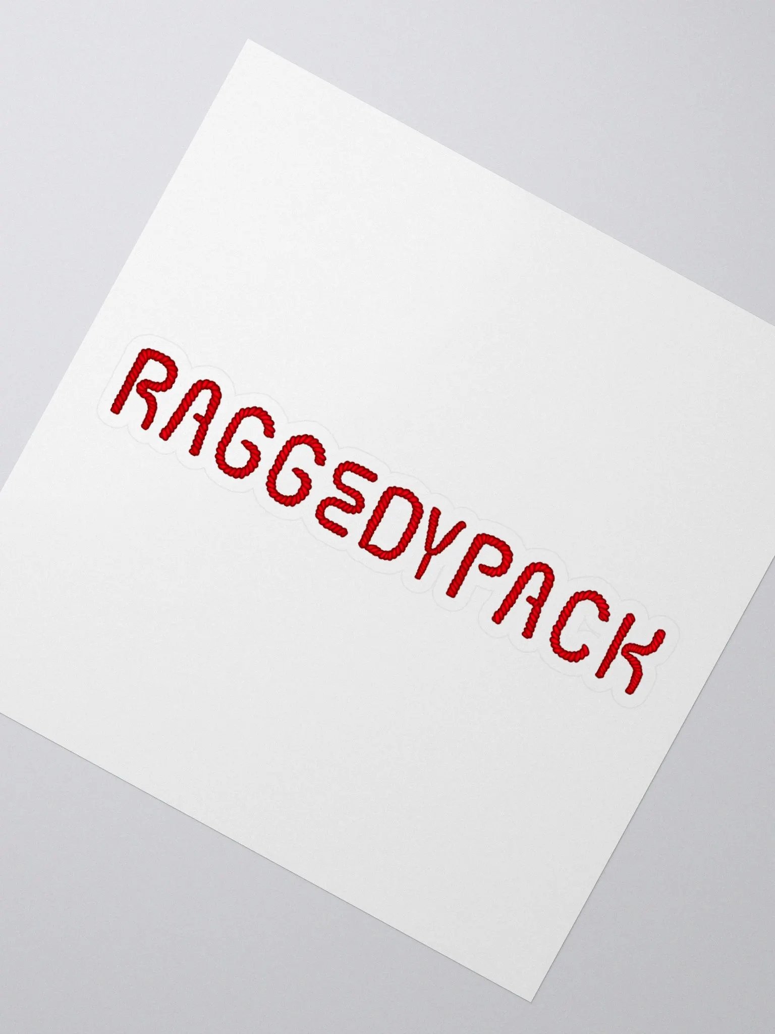 Raggedy Pack Horizontal Sticker product image (2)